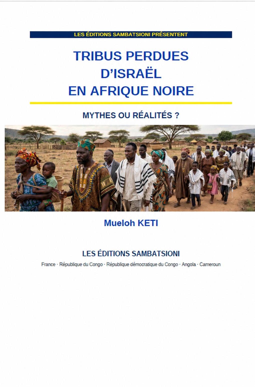 Couverture de Tribus perdues d’Israël en Afrique noire